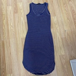 Nay blue striped dress